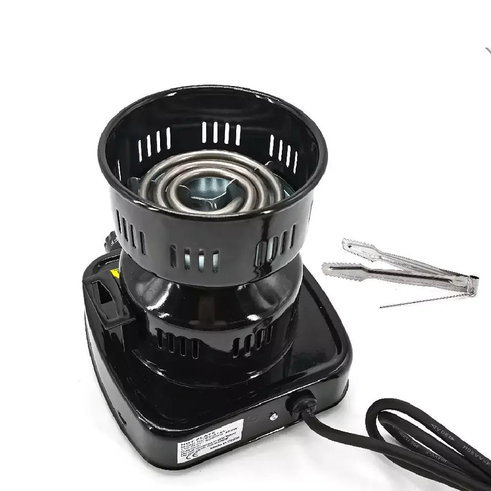 Professional Hookah Charcoal Heater Burner Lacquer Metal Portable