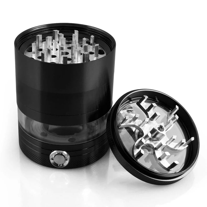 Electric Light 5 Pieces Grinder -Tobacco Herb Hand Accessories