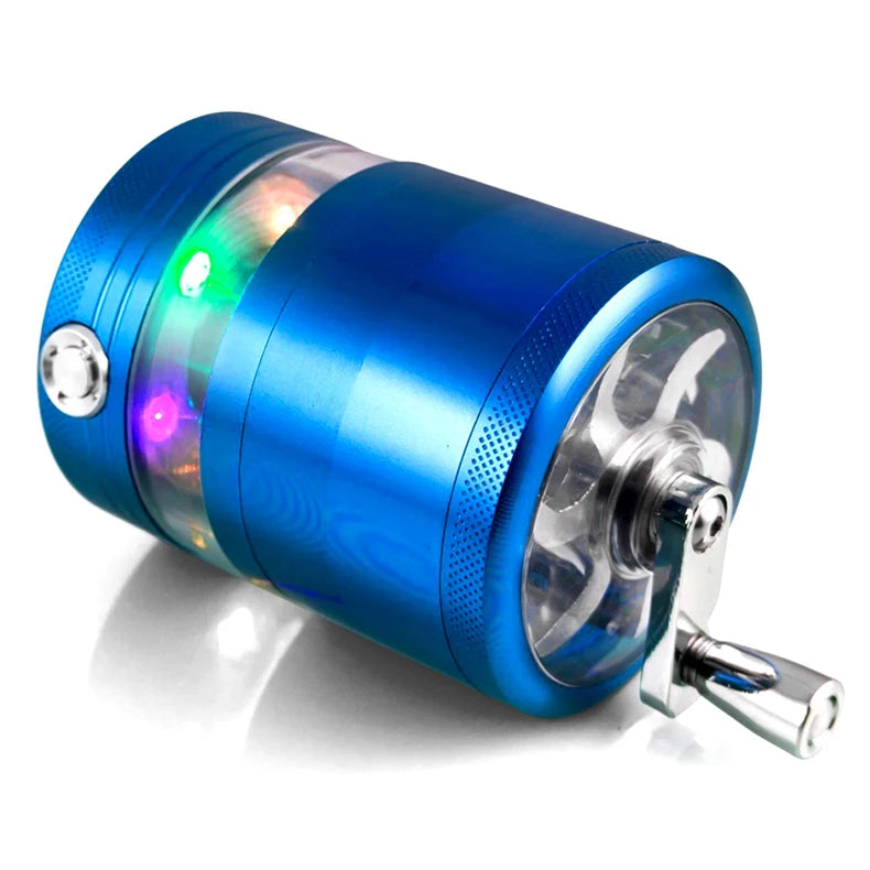 Electric Light 5 Pieces Grinder -Tobacco Herb Hand Accessories