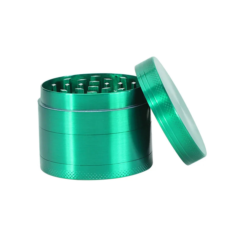 50mm Zinc Alloy Herb Grinder 4 Layers Metal