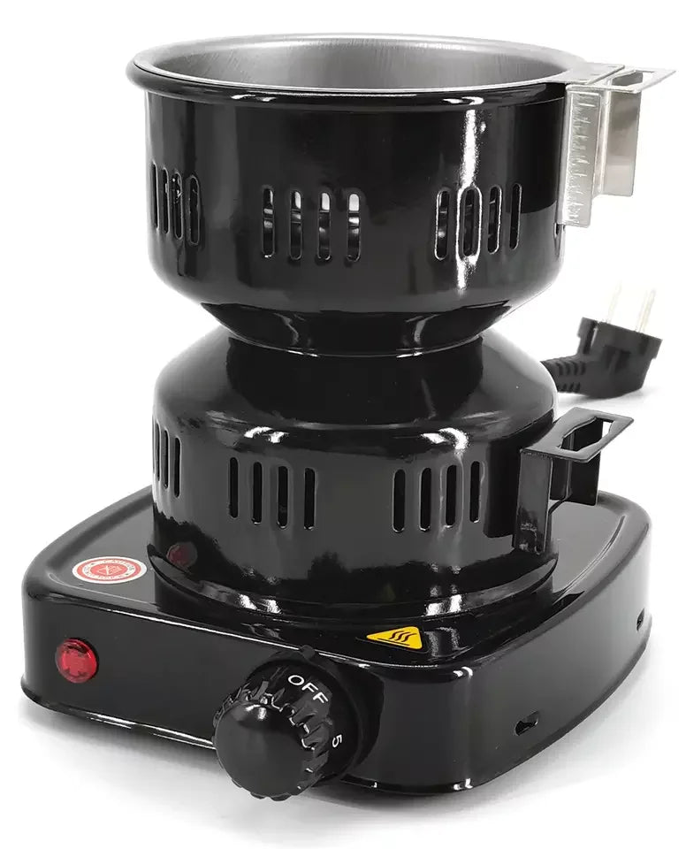 Professional Hookah Charcoal Heater Burner Lacquer Metal Portable