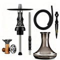 Modern Aluminum Hookah-Complete Set Shisha Narguile/Pipe Full Accessories Kit