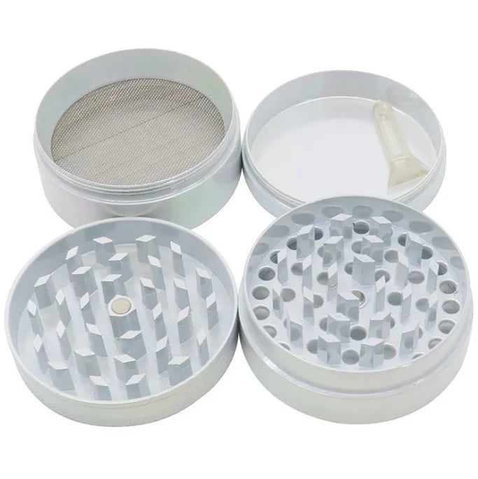 Pearlized Color Herb Zinc Grinder 4 part