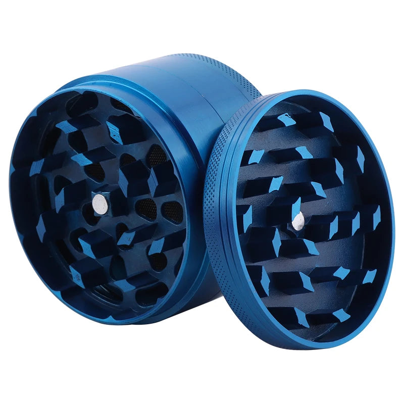 50mm Zinc Alloy Herb Grinder 4 Layers Metal