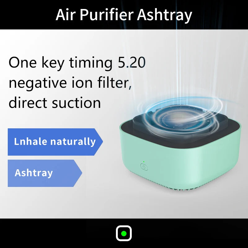 Smart Smokeless Air Purifier Ashtray