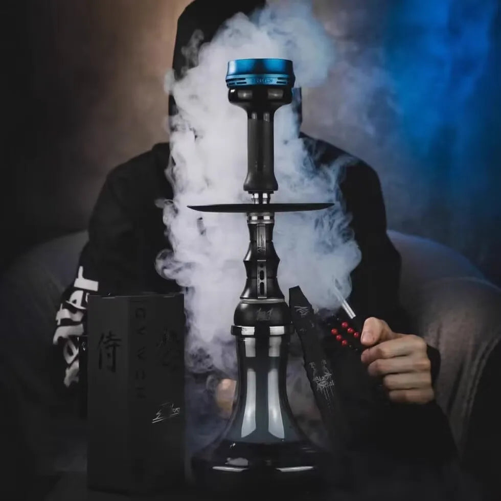 Modern Aluminum Hookah-Complete Set Shisha Narguile/Pipe Full Accessories Kit