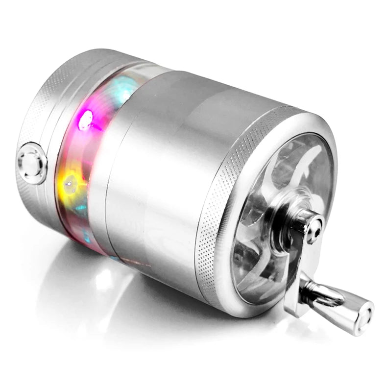 Electric Light 5 Pieces Grinder -Tobacco Herb Hand Accessories