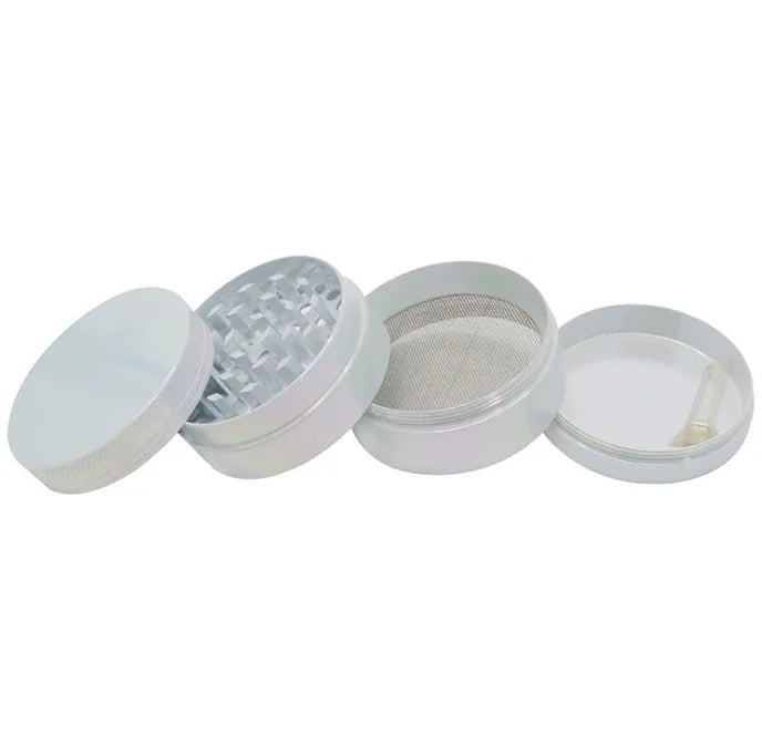 Pearlized Color Herb Zinc Grinder 4 part