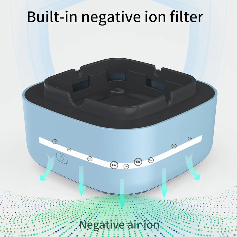 Smart Smokeless Air Purifier Ashtray