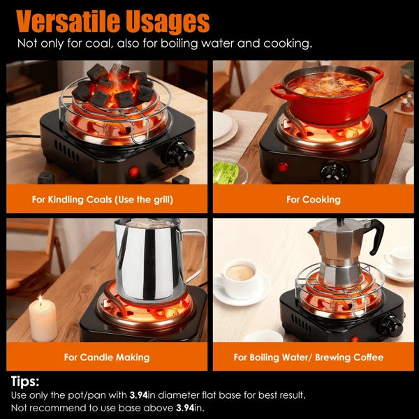 Electric Charcoal Burner for Hookah Fast Heating