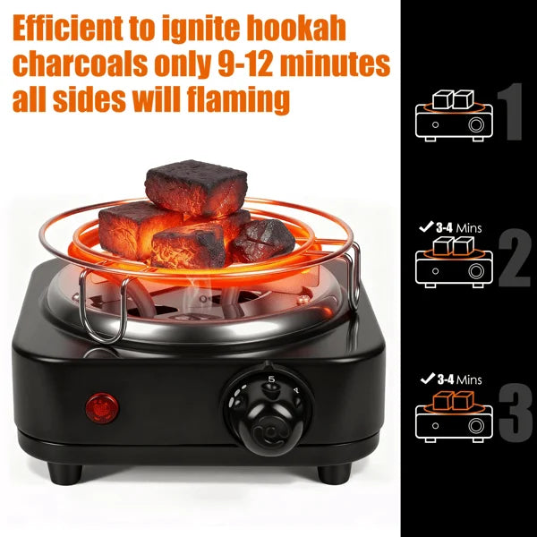 Electric Charcoal Burner for Hookah Fast Heating
